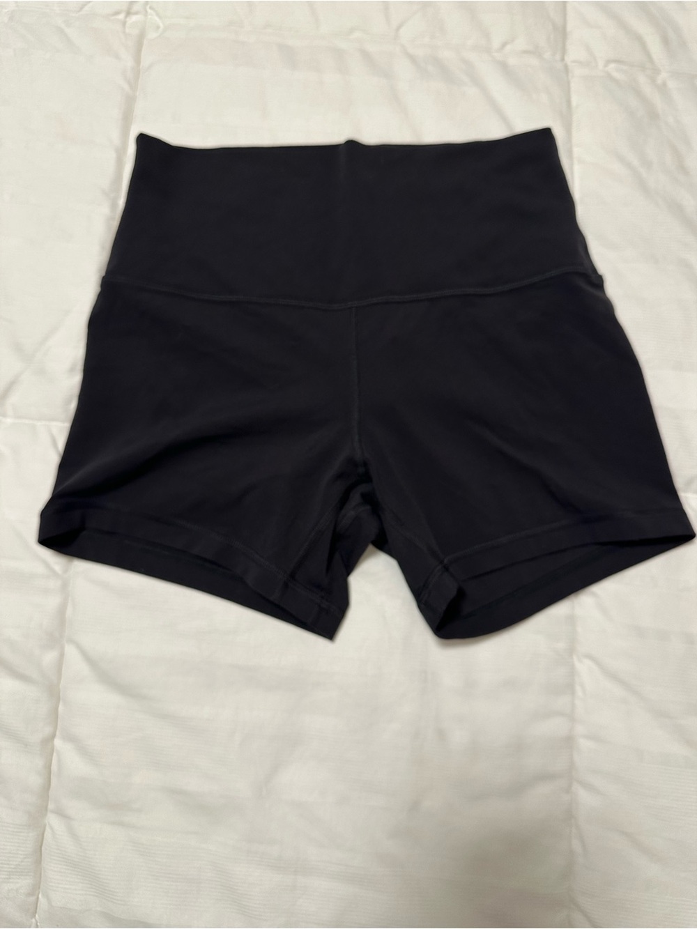 Wunder Train 4 inch High-Waist Black Women’s Active Shorts